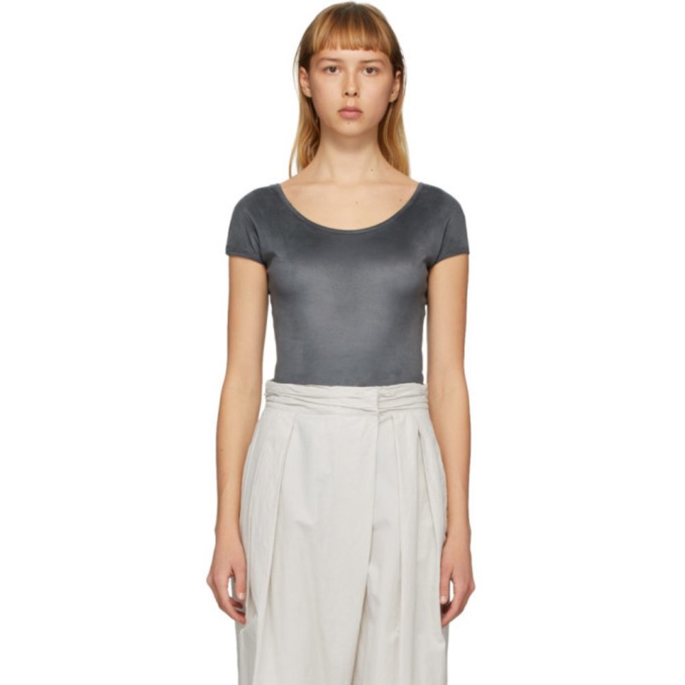 Lemaire Velvet Grey Jumpsuit